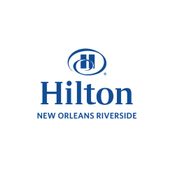 Hilton New Orleans Riverside Hotel logo