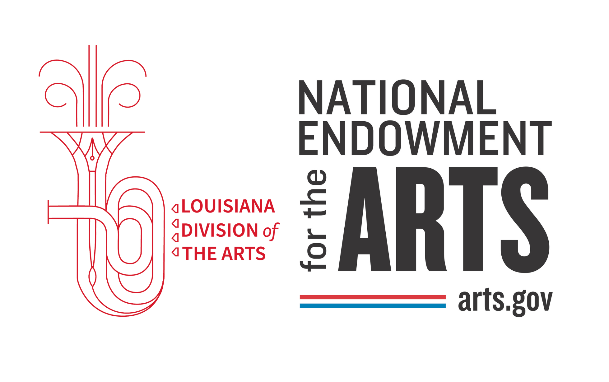 LDOA NEA Combined Logo - horizontal